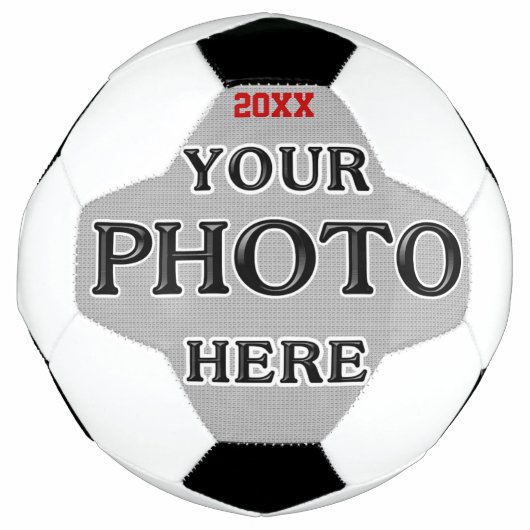 サッカーのフォトサッカーボール，コーチや選手用 サッカーボール (正面)