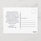 サッカーのフォトブルー |卒業はがき ポストカード (裏面)