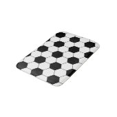 サッカーのフットボールの球の質 バスマット (アングル)