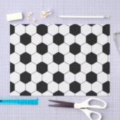 サッカーのフットボールの球の質 薄葉紙 (クラフト)