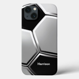 サッカーのフットボールの球 iPhone 13ケース