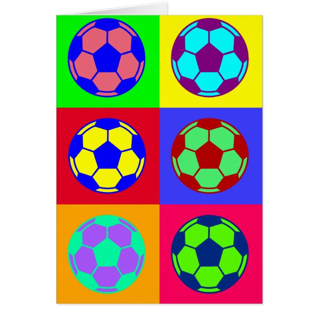 サッカーのフットボールの芸術 (正面)