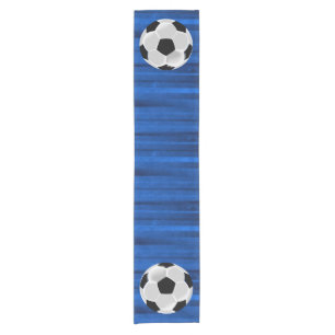 サッカーのフットボールのFutbolの球 ショートテーブルランナー