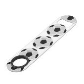 サッカーのフットボールのFutbolの球 スピード栓抜き (正面アングル)