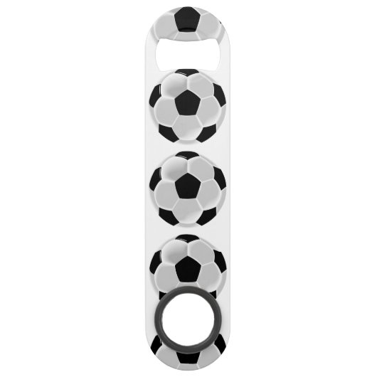 サッカーのフットボールのFutbolの球 スピード栓抜き (正面)