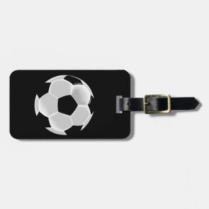サッカーのフットボールのFutbolの球 ラゲッジタグ