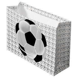 サッカーのフットボールのFutbolの球 ラージペーパーバッグ