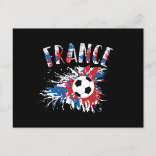 サッカーのフラグランジグ ポストカード