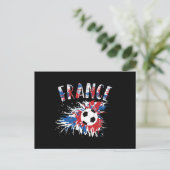 サッカーのフラグランジグ ポストカード (スタンド正面)