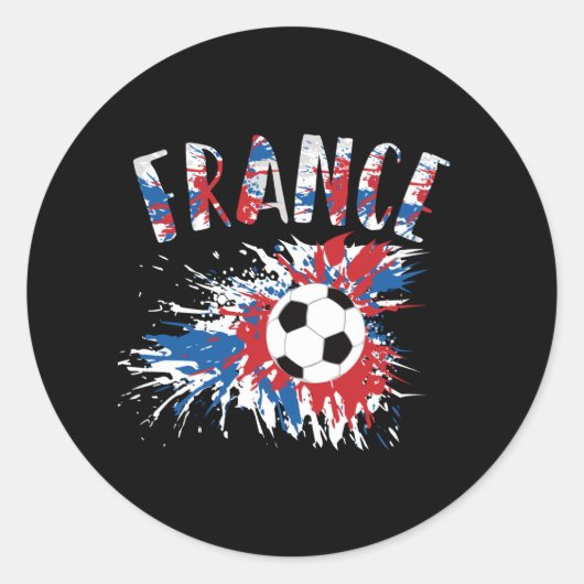 サッカーのフラグランジグ ラウンドシール (正面)