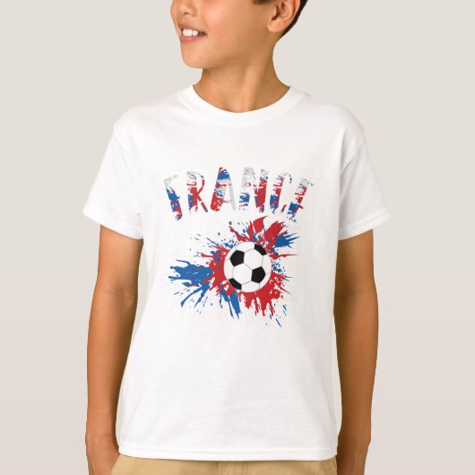 サッカーのフラグランジグ Tシャツ (正面)