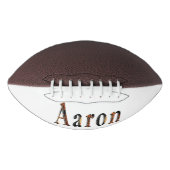サッカーのブラウン・アーロンの名前 アメリカンフットボール (正面)