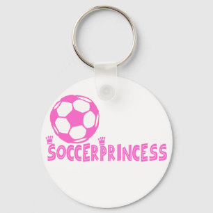 サッカーのプリンセス2の側面 キーホルダー