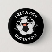 サッカーのプンダークおもしろいBGが出る 缶バッジ (正面)