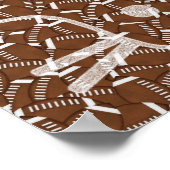 サッカーのヘルメット ポスター (角)