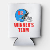 サッカーのヘルメット 缶クーラー (正面)