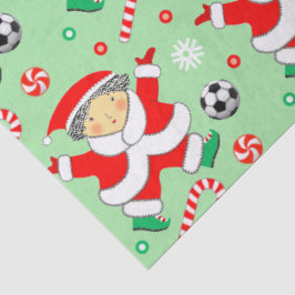 サッカーのホリデーギフト 薄葉紙