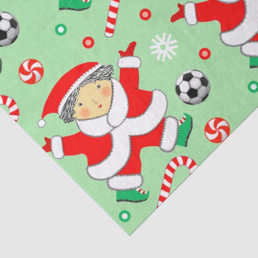 サッカーのホリデーギフト 薄葉紙 (詳細)