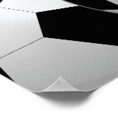 サッカーのボールを恐れて、すべてを尊重 ポスター (角)