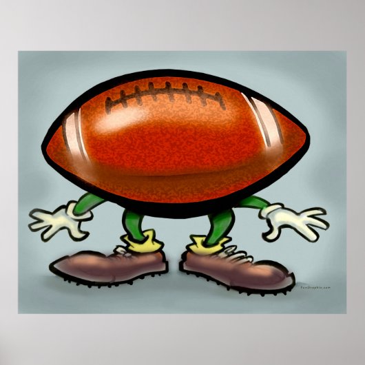 サッカーのポスター ポスター (正面)