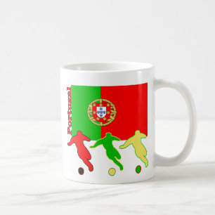 サッカーのポルトガルのマグ コーヒーマグカップ