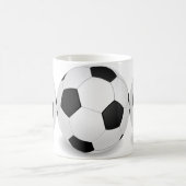 サッカーのマグ コーヒーマグカップ (中央)