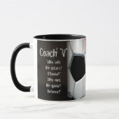 サッカーのマグ マグカップ (左)