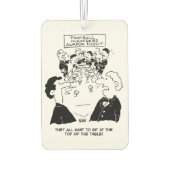 サッカーのマネージャーがナイト賞を受賞 カーエアーフレッシュナー (裏面)