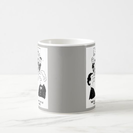 サッカーのマネージャーがナイト賞を受賞 コーヒーマグカップ (中央)