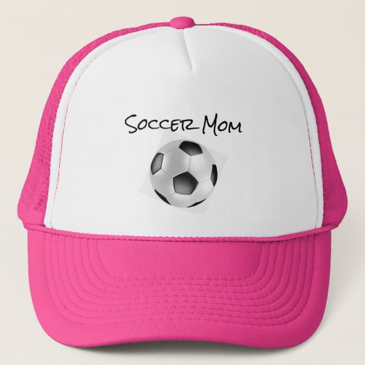 サッカーのママの帽子 キャップ (正面)