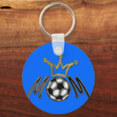サッカーのママ キーホルダー (正面)