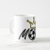 サッカーのママ コーヒーマグカップ (正面左)