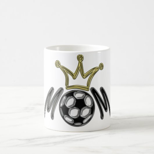サッカーのママ コーヒーマグカップ (中央)