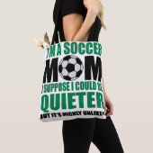 サッカーのママ・トート トートバッグ (クローズアップ)