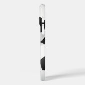 サッカーのモノグラム Case-Mate iPhoneケース (裏面 / 左)