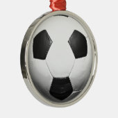 サッカーのヨーロッパ南ラテンアメリカのフットボール メタルオーナメント (右)