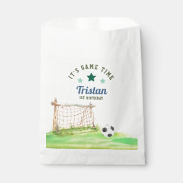サッカーのルーキー「ゲームタイムだよ」1歳の誕生日 フェイバーバッグ