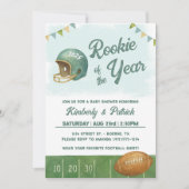 サッカーのルーキー 招待状 (正面)