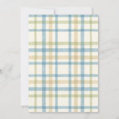 サッカーのルーキー 招待状 (裏面)