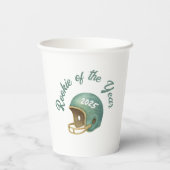 サッカーのルーキー 紙コップ (裏面)