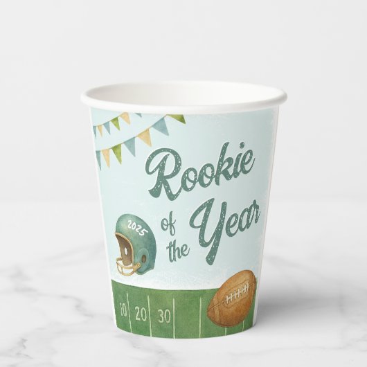 サッカーのルーキー 紙コップ (裏面)