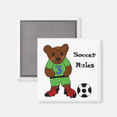 サッカーのルール マグネット (正面/裏面)