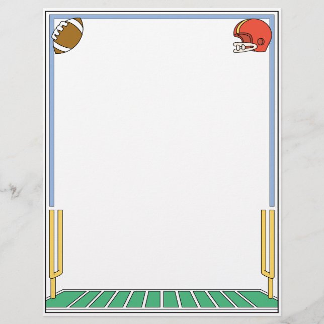 サッカーのレターヘッド (正面)