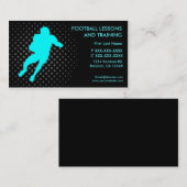 サッカーのレッスントレーニカスタムングの名刺 名刺 (正面/裏面)