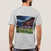 サッカーのワールドカップ2026 Tシャツ (裏面)