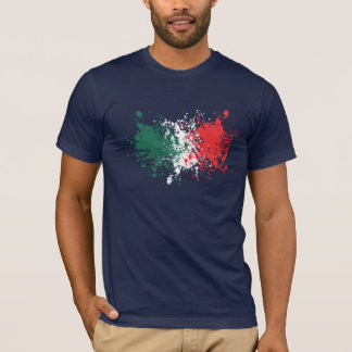サッカーのワールドカップ: イタリアの旗 Tシャツ