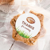 サッカーの一年中下り1歳の誕生日パーティー ラウンドシール