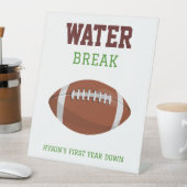 サッカーの一年中下り1歳の誕生日 台座サイン (インサイチュ)