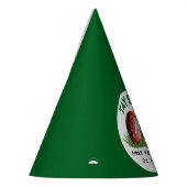 サッカーの一年目が終わる1歳の誕生日 パーティーハット (左)