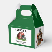 サッカーの一年目が終わる1歳の誕生日 フェイバーボックス (正面サイド)